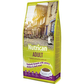 Сухий корм для дорослих котів преміум класу Nutrican Adult Cat 10 кг (nc513383) - Інтернет-магазин спільних покупок ToGether