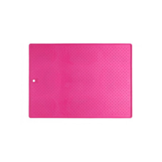 Килимок антиковзкий Dexas Bowl Grippmat під миски 43x57 рожевий (dx30636) - Інтернет-магазин спільних покупок ToGether