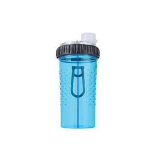 Пляшечка для води та корму Dexas Pet Snack-Duo подвійна 480 мл Блакитний (dx30810) - Інтернет-магазин спільних покупок ToGether