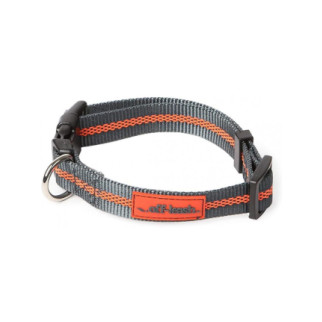 Нашийник для собак Dexas Off-Leash Collar 25-41см чорний/помаранчевий (PWC010-432-2027) - Інтернет-магазин спільних покупок ToGether