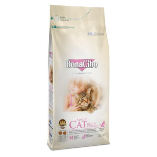 Сухий корм для стериліз дорослих котів суперпреміум класу BonaCibo ADULT CAT LIGHT&STERILISED Курка 2 кг (BC406137) - Інтернет-магазин спільних покупок ToGether