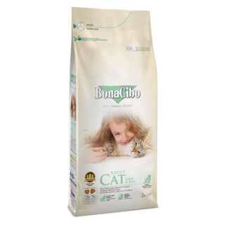 Сухий корм для дорослих котів суперпреміум класу BonaCibo ADULT CAT LAMB&RICE Ягня 2 кг (BC406120) - Інтернет-магазин спільних покупок ToGether