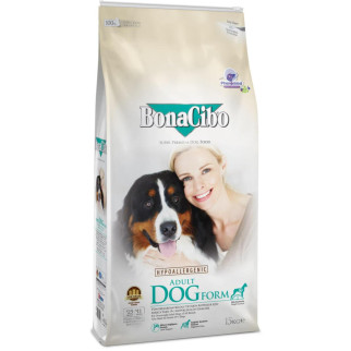 Сухий корм для дорослих малоактивних собак суперпреміум класу BonaCibo ADULT DOG FORM 15 кг (BC405826) - Інтернет-магазин спільних покупок ToGether