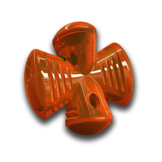Іграшка для собак Bionic Opaque Stuffer Опак Стаффер для ласощів 12,5 см помаранчевий (bc30085) - Інтернет-магазин спільних покупок ToGether