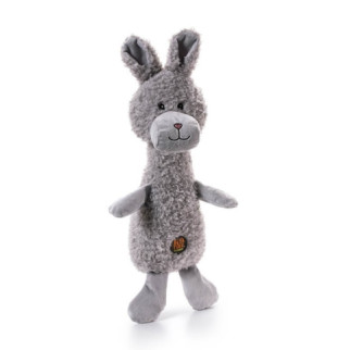 Іграшка для собак Petstages Scruffles Bunny (Зайчик Нечепура) мала сіра 28 см (pt69591) - Інтернет-магазин спільних покупок ToGether