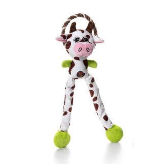 Іграшка–перетяжка для собак Petstages Thunda Tugga Leggy Cow (Довгонога Корова) Велика 38 см (pt69493) - Інтернет-магазин спільних покупок ToGether