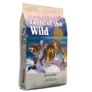 Сухий корм для дорослих собак усіх порід Taste of the Wild Wetlands Canine з качкою та перепелами 12,2 кг (9747-HT60) - Інтернет-магазин спільних покупок ToGether