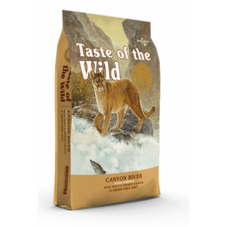 Сухий корм для котів усіх порід та вікових груп Taste of the Wild River Feline Formula з фореллю та копч лососем 2 кг (2594-HT18) - Інтернет-магазин спільних покупок ToGether