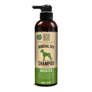 Шампунь Reliq Mineral Spa Shampoo Green Tea для собак з олією зеленого чаю 500 мл (S500-GTA) - Інтернет-магазин спільних покупок ToGether