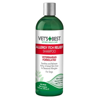 Шампунь Vet's Best Allergy Itch Relief Shampoo проти алергії для собак 470 мл (vb10345) - Інтернет-магазин спільних покупок ToGether