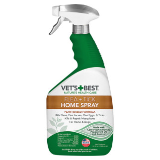 Спрей Vet`s Best Natural Flea&Tick Home Spray проти бліх, кліщів і москітів для собак і дому 945 мл (vb10348) - Інтернет-магазин спільних покупок ToGether