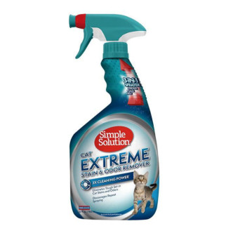 Спрей для нейтралізації запахів і плям від життєдіяльності котів Simple Solution Extreme Cat Stain&Odor Remover 945мл (ss10621) - Інтернет-магазин спільних покупок ToGether