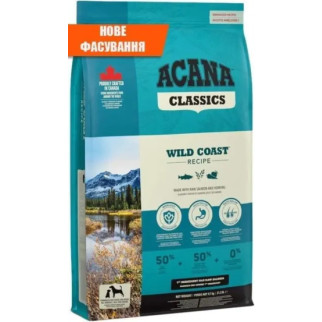 Сухий корм для собак всіх порід та всіх стадій життя ACANA Wild Coast 9,7 кг (а56212) - Інтернет-магазин спільних покупок ToGether