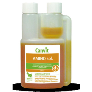 Комплексна вітамінна добавка для тварин Canvit Amino sol 1 л (b57101) - Інтернет-магазин спільних покупок ToGether