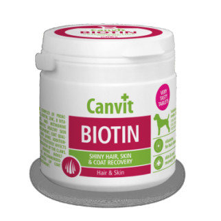 Вітаміно-мінеральний комплекс Canvit Biotin для собак таблетки 100 г (can50713) - Інтернет-магазин спільних покупок ToGether
