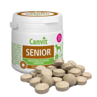 Вітаміно-мінеральний комплекс Canvit Senior для собак таблетки 500 г (can50728) - Інтернет-магазин спільних покупок ToGether