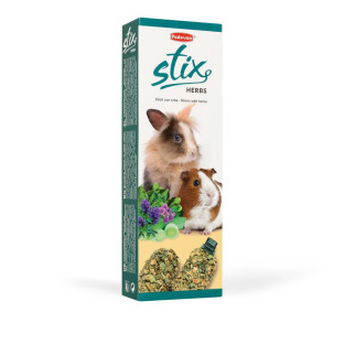 Ласощі для карликових кроликів, шиншил і морських свинок Padоvan Stix Herbs Coniglietti 100г (PP00348) - Інтернет-магазин спільних покупок ToGether