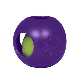 Іграшка для собак Jolly Pets М'яч подвійний Teaser Ball 10 см Фіолетовий (1504PRP) - Інтернет-магазин спільних покупок ToGether