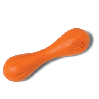 Іграшка для собак West Paw Zogoflex Hurley Bone кістка 15 см Оранжевий (ZG010TNG) - Інтернет-магазин спільних покупок ToGether