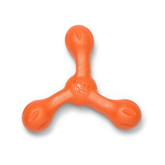 Іграшка для собак West Paw Zogoflex Skamp Три Пелюстки 20 см Помаранчевий (BZ031MEL) - Інтернет-магазин спільних покупок ToGether