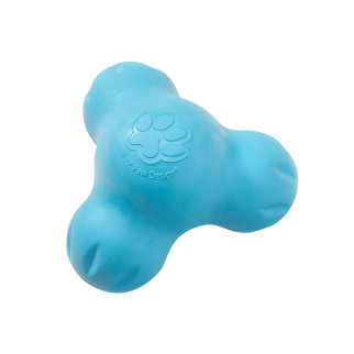 Іграшка для собак West Paw Zogoflex Tux Treat для ласощів 13 см Блакитний (ZG041AQA) - Інтернет-магазин спільних покупок ToGether