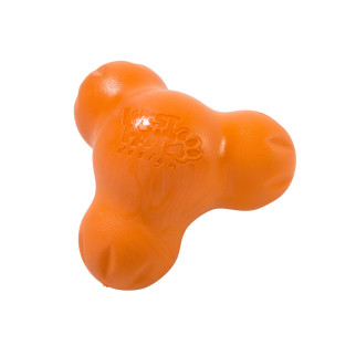 Іграшка для собак West Paw Zogoflex Tux Treat для ласощів 13 см Помаранчева (ZG041TNG) - Інтернет-магазин спільних покупок ToGether