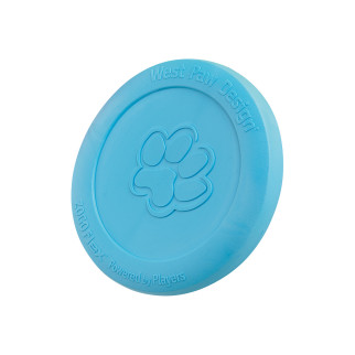 Іграшка для собак West Paw Zisc Flying Disc фрісбі 22 см Блакитний (ZG031AQA) - Інтернет-магазин спільних покупок ToGether