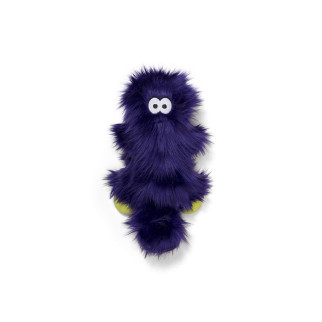 Іграшка для собак West Paw Sanders Zogoflex HardyTex пухнаста пищалка 15х13 см Фіолетовий (DD004PUF) - Інтернет-магазин спільних покупок ToGether