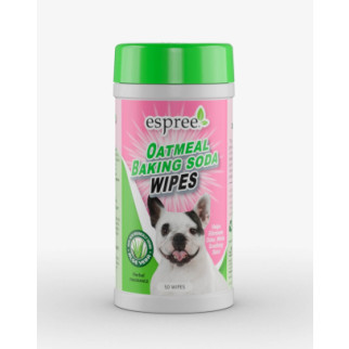 Серветки Espree Oatmeal Baking Soda Wipes для собак з протеїнами вівса та харчовою содою 50 шт (e01425) - Інтернет-магазин спільних покупок ToGether