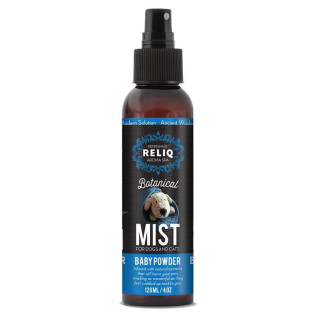 Спрей-одеколон для собак Reliq Baby Powder Botanical Mist з ароматом дитячої присипки 120 мл (M120--BPD) - Інтернет-магазин спільних покупок ToGether