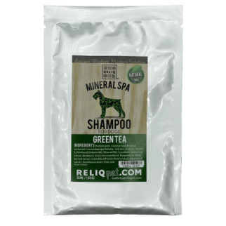 Шампунь Reliq Mineral Spa Shampoo Green Tea для собак з олією зеленого чаю 50 мл (S50T-GTA) - Інтернет-магазин спільних покупок ToGether