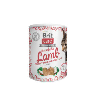 Ласощі для котів Brit Care Cat Snack Superfruits Lamb ягня, 100 г - Інтернет-магазин спільних покупок ToGether
