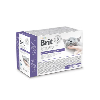 Корм вологий для котів Brit GF VetDiet Gastrointestinal з ягням, 12 x 85 г - Інтернет-магазин спільних покупок ToGether