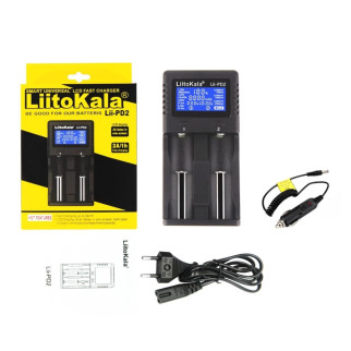 Зарядний пристрій LiitoKala Lii-PD2 2A з автоадаптером - Інтернет-магазин спільних покупок ToGether