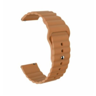 Ремінець силіконовий BeWatch 22мм універсальний для годинника LineS Коричневий - Інтернет-магазин спільних покупок ToGether