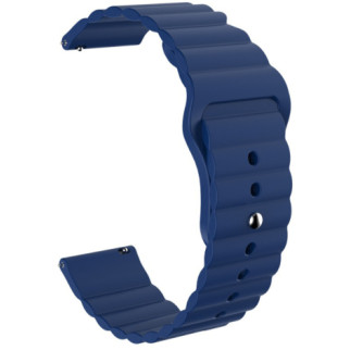 Ремінець силіконовий 22мм універсальний для годинника LineS BeWatch Темно-Синій - Інтернет-магазин спільних покупок ToGether