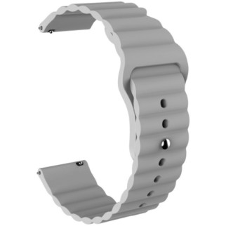 Ремінець силіконовий 22мм універсальний для годинника LineS BeWatch Сірий - Інтернет-магазин спільних покупок ToGether