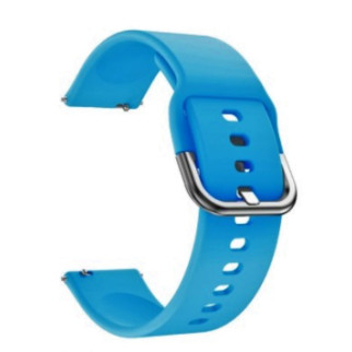 Ремінець BeWatch силіконовий 20мм для годинника універсальний Блакитний (1012508) - Інтернет-магазин спільних покупок ToGether