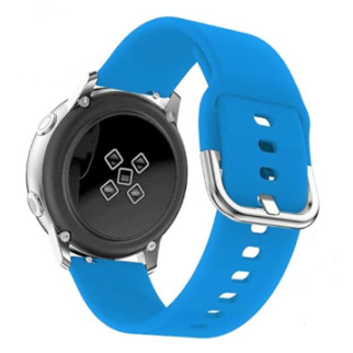 Ремінець BeWatch для Samsung Galaxy Watch 42 | Galaxy Watch 3 41mm силіконовий 20мм Блакитний (1012508) - Інтернет-магазин спільних покупок ToGether