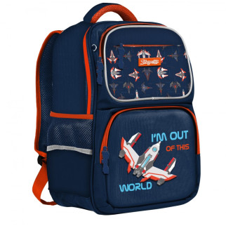Рюкзак шкільний 1Вересня S-105 Space Синій (556793) - Інтернет-магазин спільних покупок ToGether