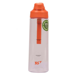 Пляшка для води YES 850мл Помаранчева (707622) - Інтернет-магазин спільних покупок ToGether