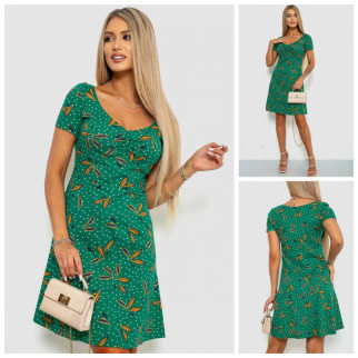 Сукня з повсякденним принтом, колір зелений - Інтернет-магазин спільних покупок ToGether