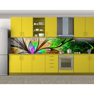 Наклейка на кухонний фартух 60 х 300 см, з фотодруком та захисною ламінацією абстракція (БП-s_ab079) - Інтернет-магазин спільних покупок ToGether