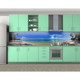 Наклейка на кухонний фартух 60 х 300 см, з фотодруком та захисною ламінацією море (БП-s_mp176) - Інтернет-магазин спільних покупок ToGether