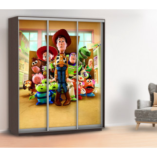 Наклейка в дитячу на шафу, двері, стіни 240 х 150 см з захисною ламінацією - Інтернет-магазин спільних покупок ToGether