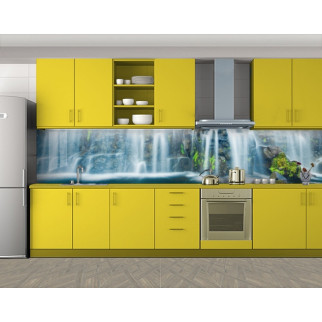 Наклейка на кухонний фартух 60 х 300 см, з фотодруком та захисною ламінацією водоспад (БП-s_pr153) - Інтернет-магазин спільних покупок ToGether