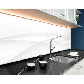 Наклейка на кухонний фартух 60 х 250 см, з фотодруком та захисною ламінацією шовк на білому тлі, абстракція (БП-s_ab11080-1) - Інтернет-магазин спільних покупок ToGether