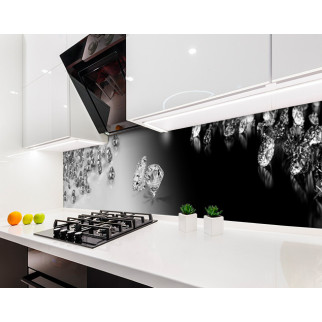 Наклейка на кухонний фартух 60 х 250 см, з фотодруком та захисною ламінацією Інь-Янь, коштовності (БП-s_df169-1) - Інтернет-магазин спільних покупок ToGether