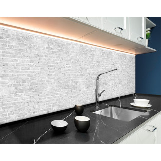 Наклейка на кухонний фартух 65 х 250 см, з фотодруком та захисною ламінацією цегляна стіна (БП-s_tx290-2) - Інтернет-магазин спільних покупок ToGether