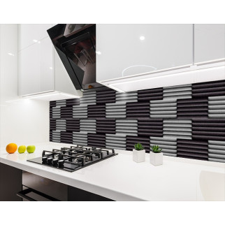 Наклейка на кухонний фартух 65 х 250 см, з фотодруком та захисною ламінацією текстура з 3д ефектом (БП-s_3d1007-2) - Інтернет-магазин спільних покупок ToGether